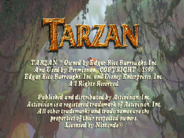 Tarzan - Screenshot - Game Title (null) - 640x480