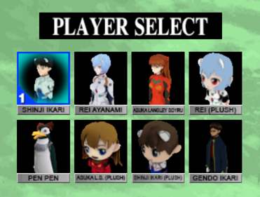 Evangelion Kart 64 - Screenshot - Game Select (North America) - 1001x758