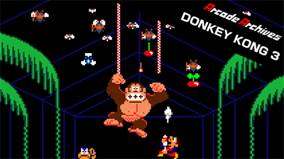 Arcade Archives DONKEY KONG 3 - Banner (null) - 1650x928