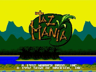 Taz Mania - Screenshot - Game Title (null) - 640x480