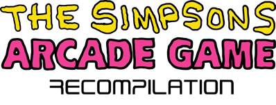 The Simpsons Arcade Game: Recompilation - Clear Logo (null) - 2000x764