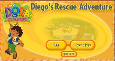 Dora the Explorer: Diego's 3D Rescue Adventure - Screenshot - Game Select (null) - 602x323