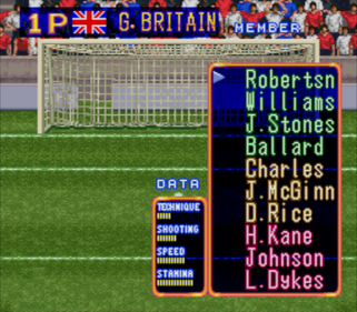 International Superstar Soccer: British Team GB Edition - Screenshot - Gameplay (World) - 512x448