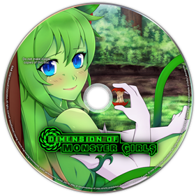 Dimension of Monster Girls - Fanart - Disc (null) - 1459x1458