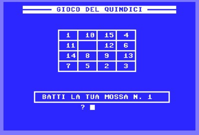 Gioco del Quindici - Screenshot - Gameplay (null) - 621x420