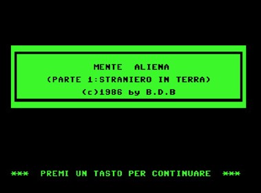 Amos Newton: Mente Aliena Straniero in Terra - Screenshot - Game Title (null) - 666x493