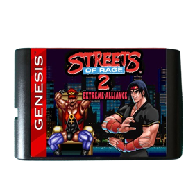 Streets of Rage 2: Extreme Alliance - Fanart - Cart - Front (null) - 500x500