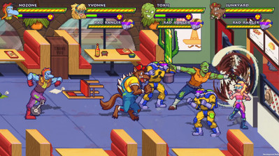 Toxic Crusaders - Screenshot - Gameplay (World) - 600x337