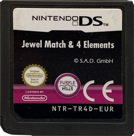 Jewel Match & 4 Elements - Cart - Front (Europe) - 802x812