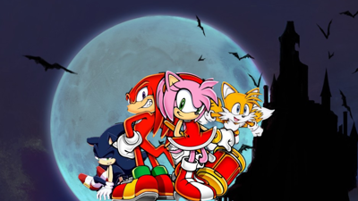 Sonic's Friends in Dawn of Sorrow - Fanart - Background (null) - 1280x720