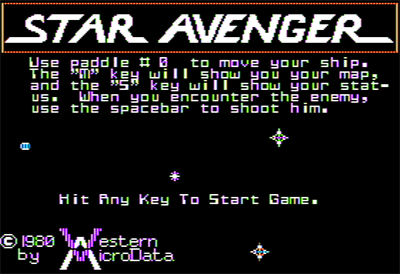 Star Avenger - Screenshot - Game Title (null) - 560x384