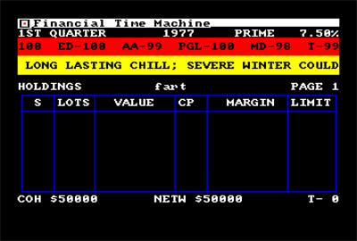 The Financial Time Machine - Screenshot - Gameplay (null) - 710x480