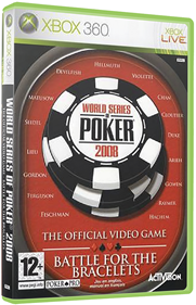 World Series of Poker 2008: Battle for the Bracelets - Box - 3D (null) - 567x878