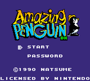 Amazing Penguin DX - Screenshot - Game Title (World) - 160x144