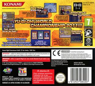 Yu-Gi-Oh! 5D's World Championship 2011: Over the Nexus - Box - Back (France) - 640x576