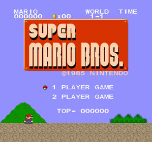 Super Mario Bros. HD - Screenshot - Game Title (null) - 512x480
