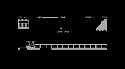 Volcano Hunter - Screenshot - Game Over (null) - 720x400