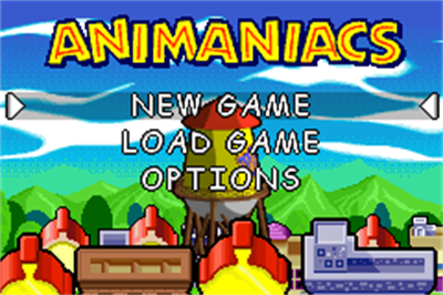 Animaniacs: Hollywood Hypnotics - Screenshot - Game Title (Europe) - 240x160