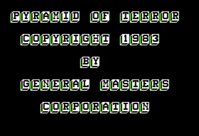 Pyramid of Terror - Screenshot - Game Title (null) - 560x384