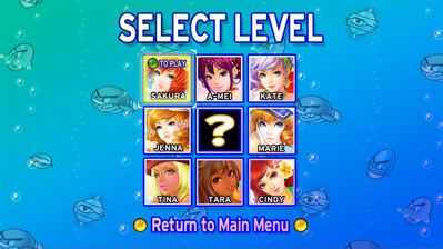 Beach Bubbles: Chapter 2 - Screenshot - Game Select (World) - 1000x562