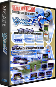 Virtua Striker 4 - Box - 3D (Japan) - 582x889