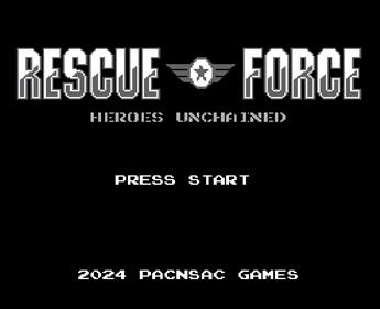 Rescue Force - Heroes Unchained - Screenshot - Game Title (null) - 577x469
