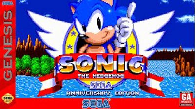 Sonic the Hedgehog: Anniversary Edition - Fanart - Box - Front (null) - 400x225