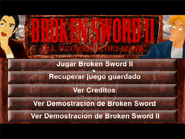 Broken Sword II: The Smoking Mirror - Screenshot - Game Title - 640x480