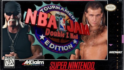 NBA Jam Tournament Edition: Double Z Mod - Fanart - Box - Front (null) - 686x386
