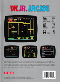 DK Jr. Arcade - Box - Back (World) - 1750x2400