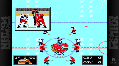 NHL '94: Rewind - Screenshot - Gameplay (World) - 754x424