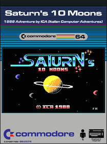 Saturn's 10 Moons - Fanart - Box - Front (null) - 720x968