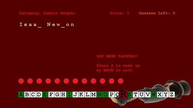 Avatar Hangman - Screenshot - Gameplay (World) - 1000x562