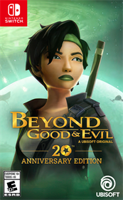 Beyond Good & Evil 20th Anniversary Edition - Fanart - Box - Front (North America) - 528x855