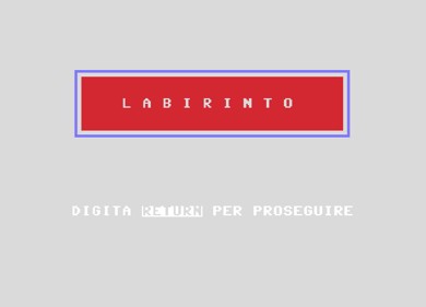 Labirinto (Franco Arcieri) - Screenshot - Game Title (null) - 633x456
