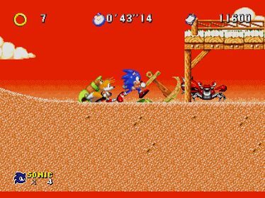 Sonic the Hedgehog 2 Recreation - Screenshot - Gameplay (World) - 320x240