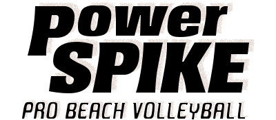 Power Spike: Pro Beach Volleyball - Clear Logo (North America) - 400x175