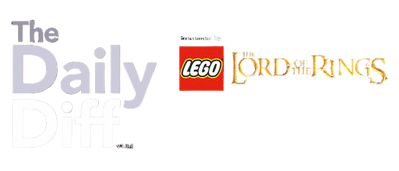 The Daily Diff: LEGO Lord of the Rings - Clear Logo (United States) - 684x293