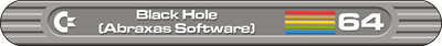 Black Hole (Abraxas Software) - Clear Logo (null) - 1300x138