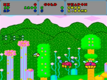Fantasy Zone - Screenshot - Gameplay (North America) - 640x480