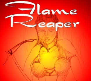 Flame Reaper - Arcade - Marquee (null) - 607x544