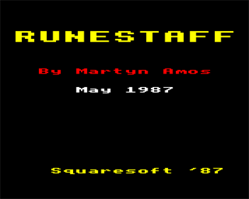 Runestaff - Screenshot - Game Title (null) - 640x512