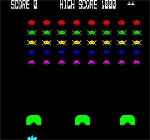 Invaders (Program Factory) - Screenshot - Gameplay (null) - 240x224