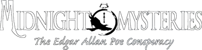 Midnight Mysteries: The Edgar Allan Poe Conspiracy - Clear Logo (null) - 1161x288