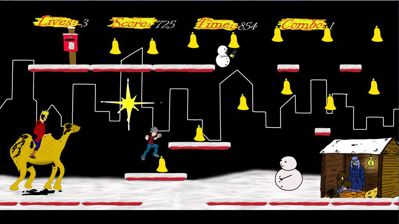 Aminal: The Christmas Game - Screenshot - Gameplay (World) - 1000x562