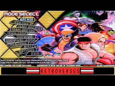 Retroversus 2k20 - Screenshot - Game Select (World) - 480x360