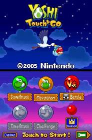 Yoshi Touch & Go - Screenshot - Game Title (World) - 280x426