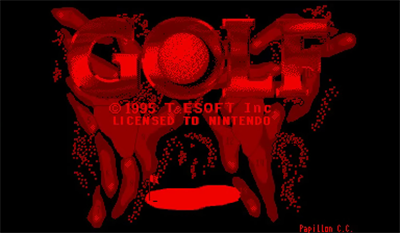 Golf - Screenshot - Game Title (null) - 822x480