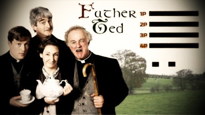Father Ted - Arcade - Marquee (World) - 745x420
