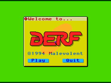 DERF - Screenshot - Game Title (United Kingdom) - 1024x768
